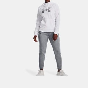 Under Armour Women’s Plus Size Heather Grey Fleece Joggers Size XXL NWT